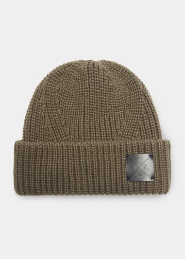 Brown Knit Beanie