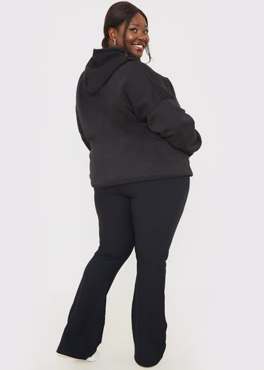 In the Style Jac Jossa Black Ribbed Trousers
