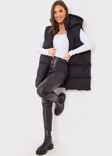 In the Style Jac Jossa Black Gilet