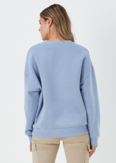 Blue Arizona Boucle Sweatshirt