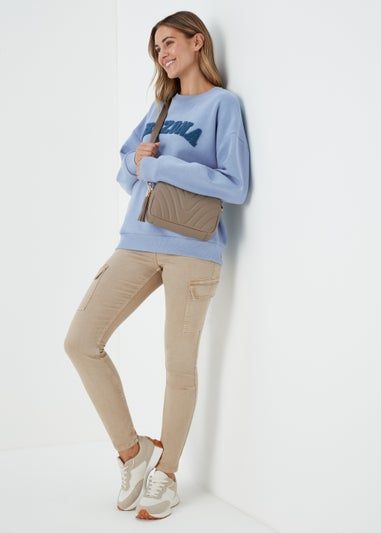 Blue Arizona Boucle Sweatshirt
