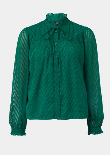 JDY Gretha Green Long Sleeve Top