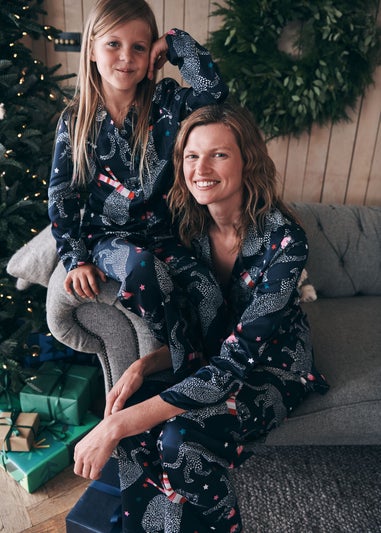 Navy Tiger Star Pyjama Set