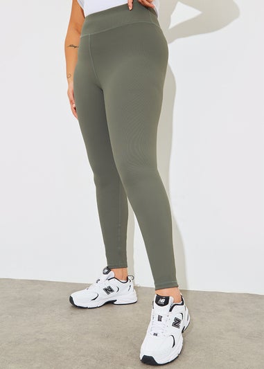 In the Style Khaki Sculpt & Control Leggings