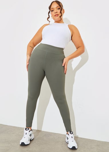 In the Style Khaki Sculpt & Control Leggings