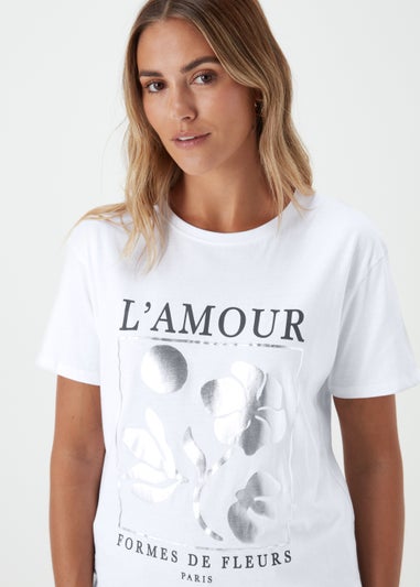 White L'Amour T-Shirt