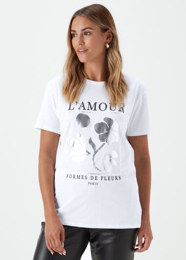 White L'Amour T-Shirt