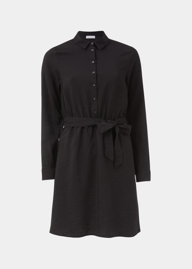 Black Tie Shirt Dress