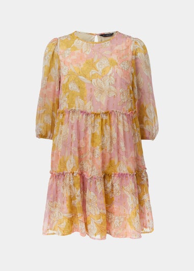 Et Vous Multicoloured Floral Mini Dress