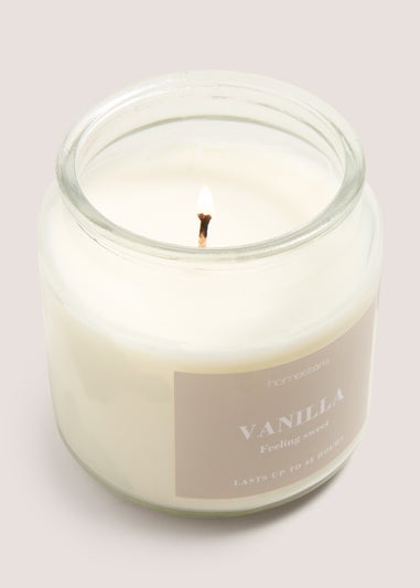 Vanilla Scented Jar Candle