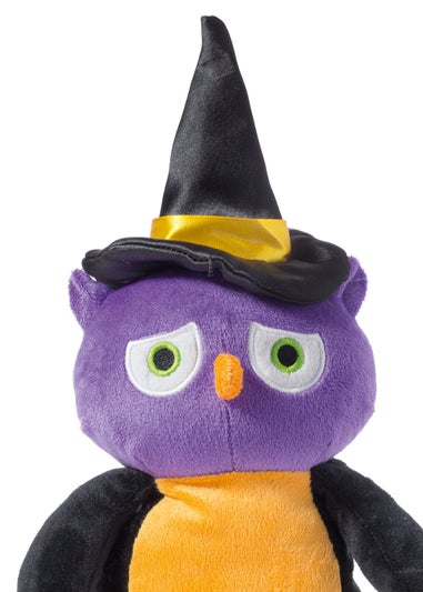 Premier Decorations Animated Witch Owl Halloween Character (22cm)