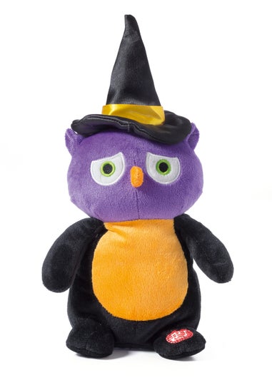 Premier Decorations Animated Witch Owl Halloween Character (22cm)