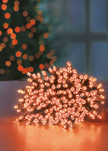 Premier Decorations 120 LED Orange Supabrights