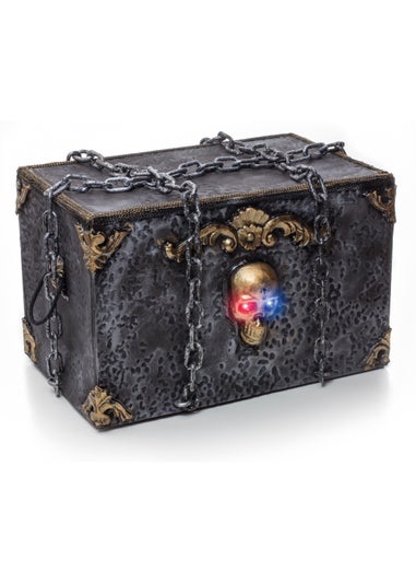 Premier Decorations Battery Operated Pirate Box with Sound Light and Vibrations (50cm)