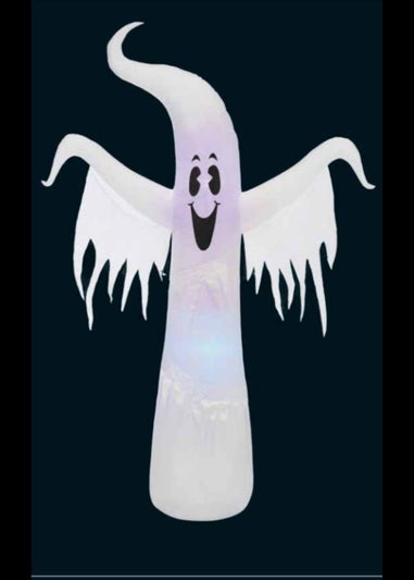 Premier Decorations Lit Inflatable Ghost with Colour Changing LEDs (180cm)