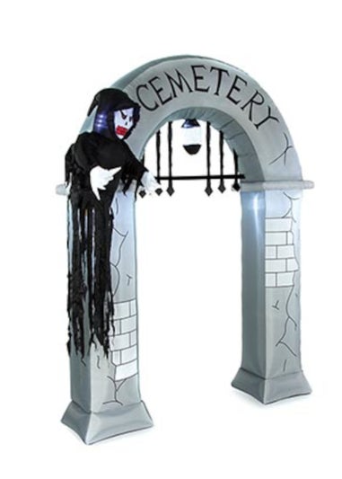 Premier Decorations 2.4m Lit Inflatable Halloween Arch