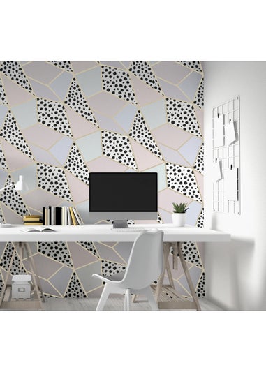 Arthouse Dalmatian Fragment Wallpaper