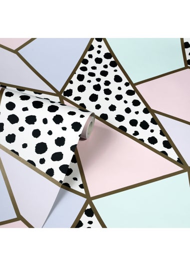 Arthouse Dalmatian Fragment Wallpaper