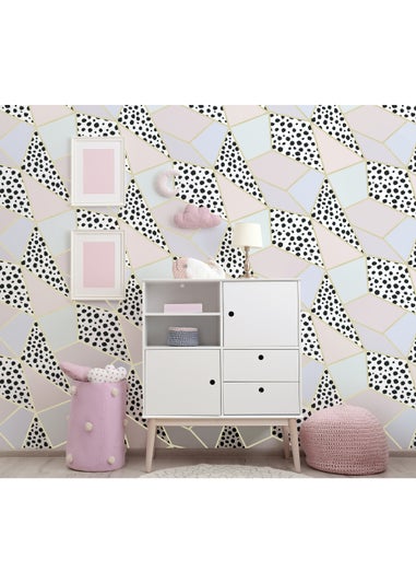 Arthouse Dalmatian Fragment Wallpaper