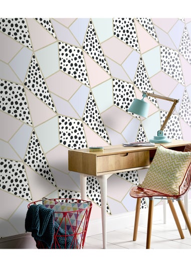 Arthouse Dalmatian Fragment Wallpaper