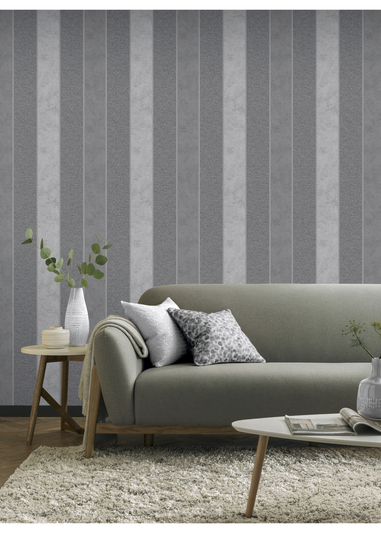 Arthouse Calico Stripe Wallpaper