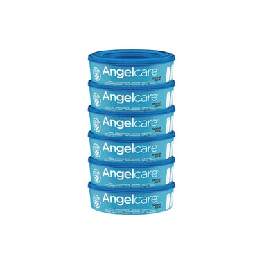Angelcare 6 Pack Nappy Disposal Refill Cassettes