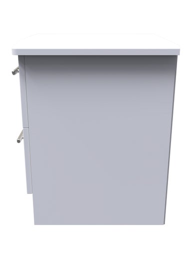 Swift Sherwood 2 Drawer Bedside Cabinet (50.5cm x 41.5cm x 39.5cm)