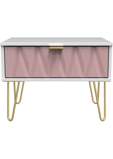 Swift Prism 1 Drawer Midi Chest (41cm x 39.5cm x 57.5cm)