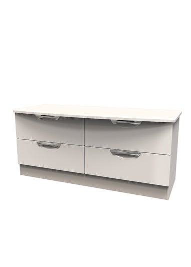 Swift Bordeaux 4 Drawer End of Bed Chest (50.5cm x 41.5cm x 112cm)