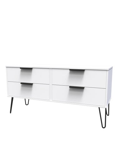 Swift Milano 4 Drawer End of Bed Chest (50.5cm x 41.5cm x 112cm)
