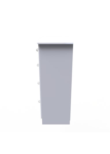 Swift Brilliance 4 Drawer Chest (107.5cm x 41.5cm x 76.5cm)