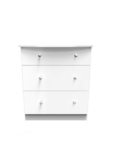 Swift Brilliance 3 Drawer Chest (88.5cm x 41.5cm x 76.5cm)