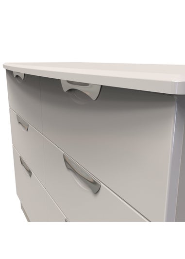 Swift Bordeaux 6 Drawer Wide Chest (79.5cm x 41.5cm x 112cm)