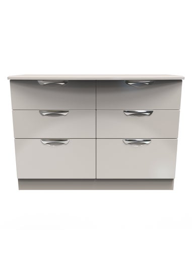 Swift Bordeaux 6 Drawer Wide Chest (79.5cm x 41.5cm x 112cm)