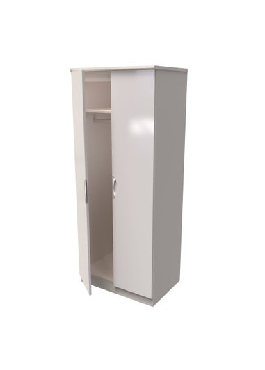 Swift Bordeaux 2 Door Wardrobe (182.5cm x 53cm x 74cm)