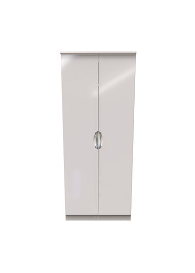 Swift Bordeaux 2 Door Wardrobe (182.5cm x 53cm x 74cm)