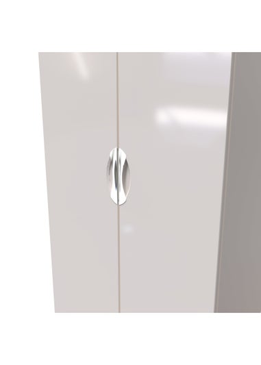 Swift Bordeaux 2 Door Wardrobe (182.5cm x 53cm x 74cm)