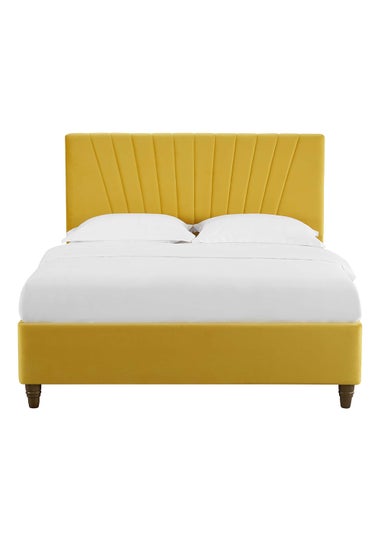 LPD Furniture Lexie Yellow Bed