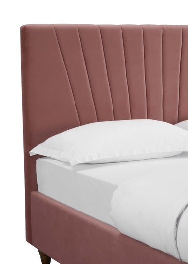 LPD Furniture Lexie Double Bed Pink