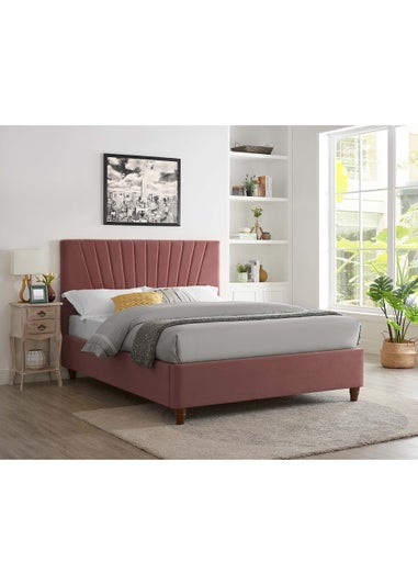 LPD Furniture Lexie Double Bed Pink