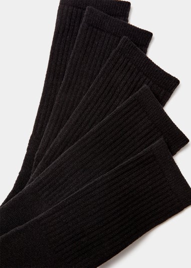 5 Pack Black & Grey Work Socks