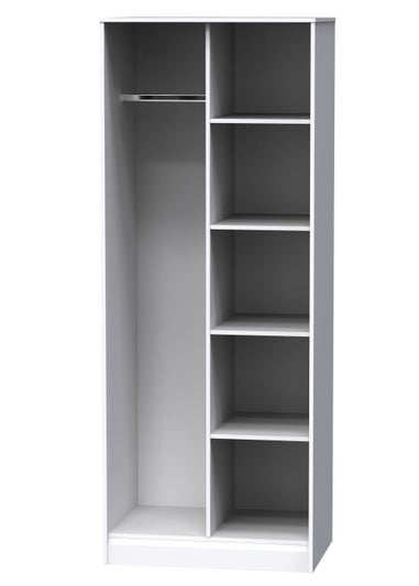 Swift Prism Open Shelf Wardrobe (197cm x 53cm x 74cm)