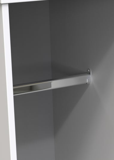 Swift Prism Open Shelf Wardrobe (197cm x 53cm x 74cm)
