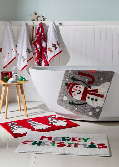 Fusion Christmas Gingerbread Hand Towel (2 pack)