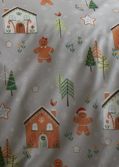 Bedlam Christmas Gingerbread House Duvet Cover Set