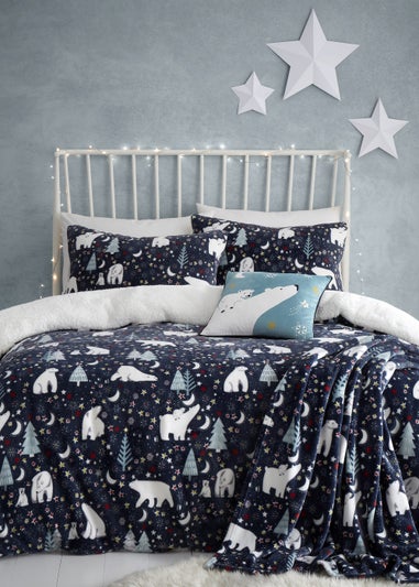 Fusion Christmas Starry Night Duvet Cover Set