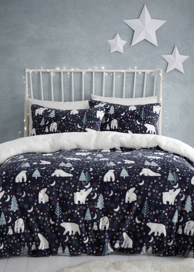 Fusion Christmas Starry Night Duvet Cover Set