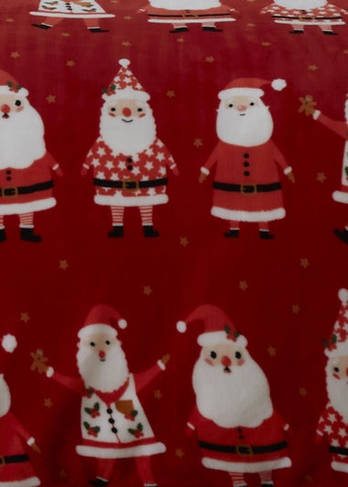 Bedlam Christmas Jolly Santa Duvet Cover Set