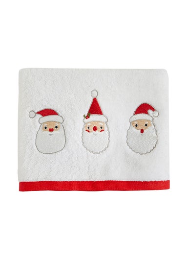 Fusion Christmas Santa Hand Towel (2 pack)