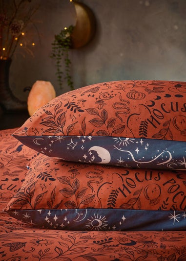 furn. Witchy Vibes Halloween Duvet Cover Set